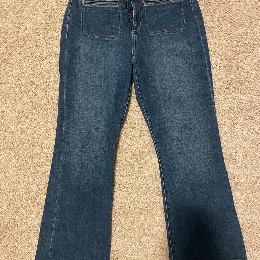 LOFT Dark Blue Flare Women's Jeans